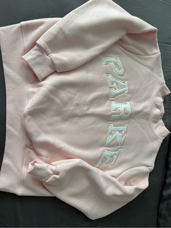 Parke Tops - NWT PARKE ROSE Crewneck with Embroidered Logo